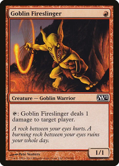 Goblin Fireslinger · Magic 2012 139/249