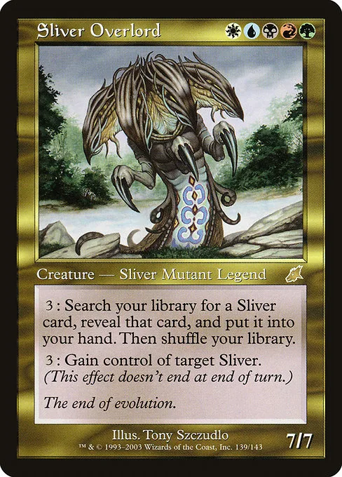 Sliver Overlord · Scourge 139/143