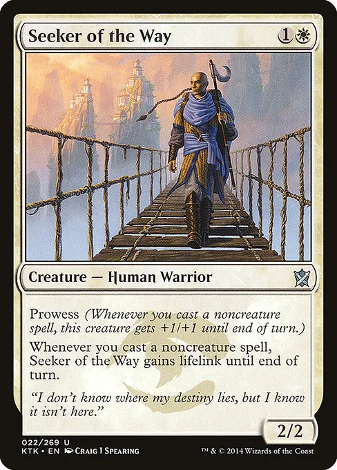 Seeker of the Way · Khans of Tarkir 22/293