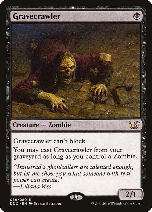 Gravecrawler · Duel Decks: Blessed vs. Cursed 59/80