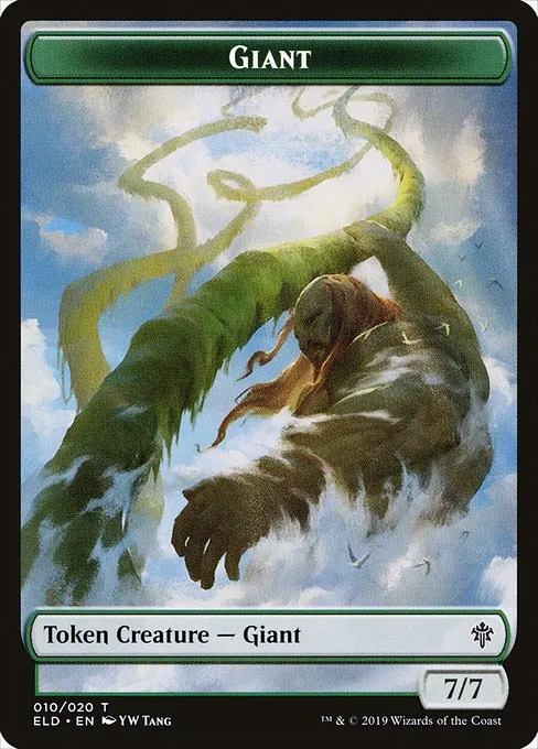 Giant · Throne of Eldraine Tokens 10/20