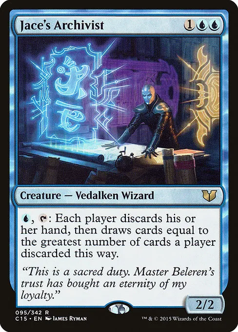 Jace's Archivist · Commander 2015 95/342
