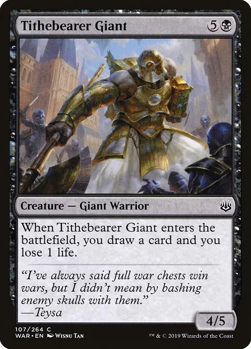 Tithebearer Giant · War of the Spark 107/312