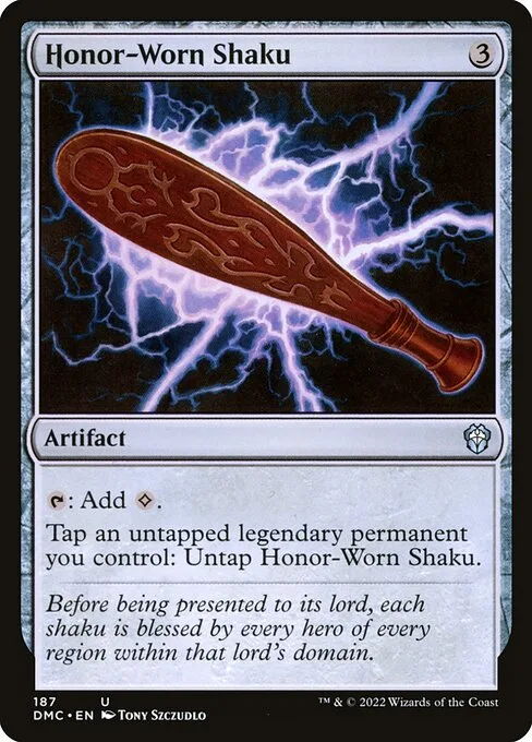 Honor-Worn Shaku · Dominaria United Commander 187/240