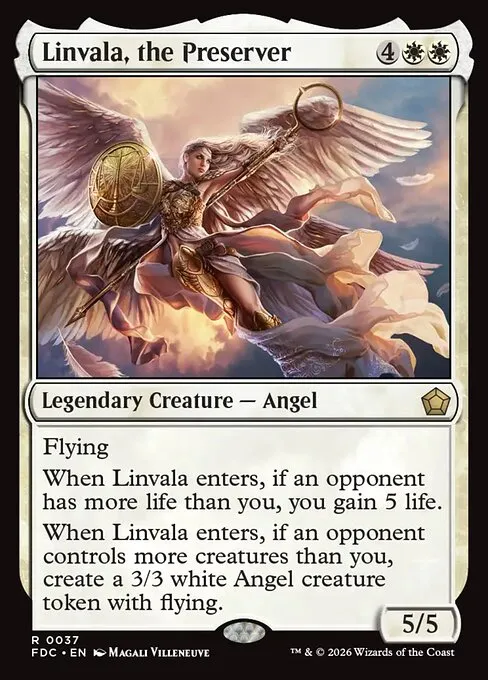 Linvala, the Preserver · Foundations Commander 37/3