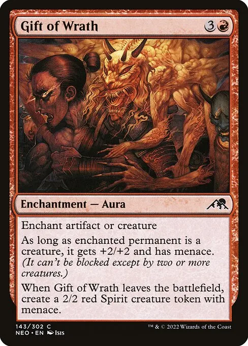 Gift of Wrath · Kamigawa: Neon Dynasty 143/531