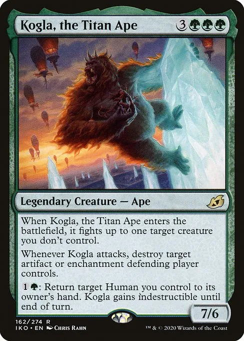 Kogla, the Titan Ape · Ikoria: Lair of Behemoths 162/390