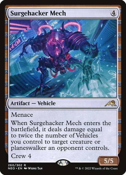 Surgehacker Mech · Kamigawa: Neon Dynasty 260/531