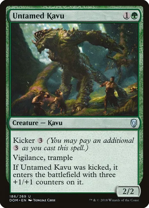 Untamed Kavu · Dominaria 186/280