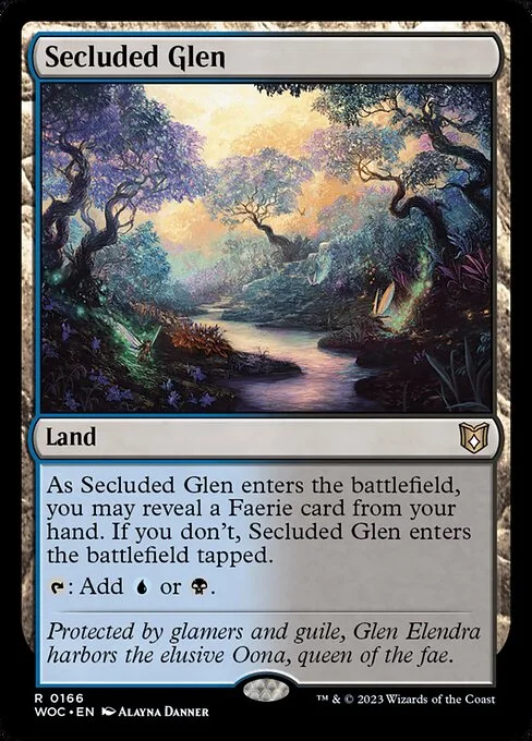 Secluded Glen · Wilds of Eldraine Commander 166/173