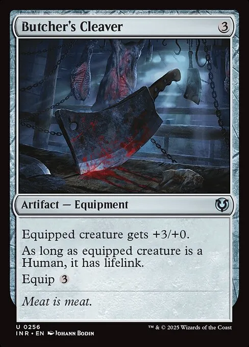 Butcher's Cleaver · Innistrad Remastered 256/495