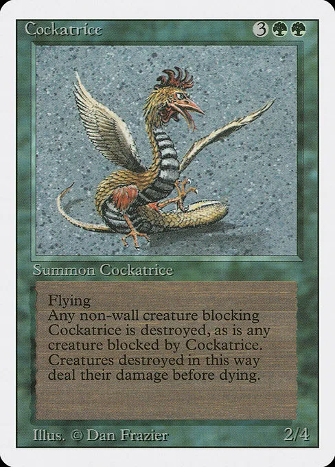 Cockatrice · Revised Edition 189/306