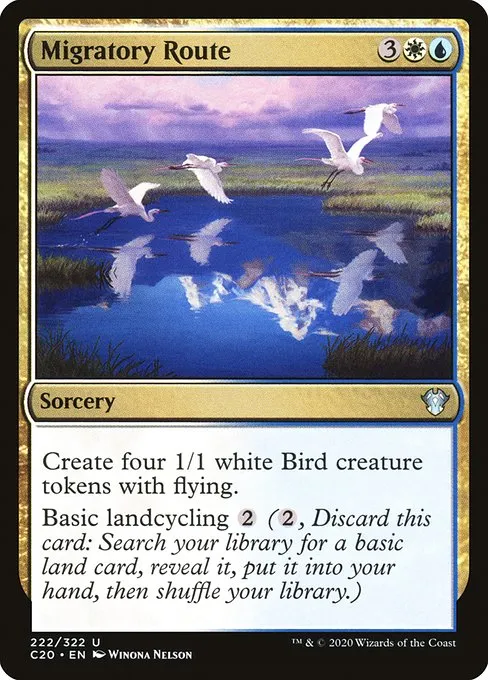 Migratory Route · Commander 2020 222/322