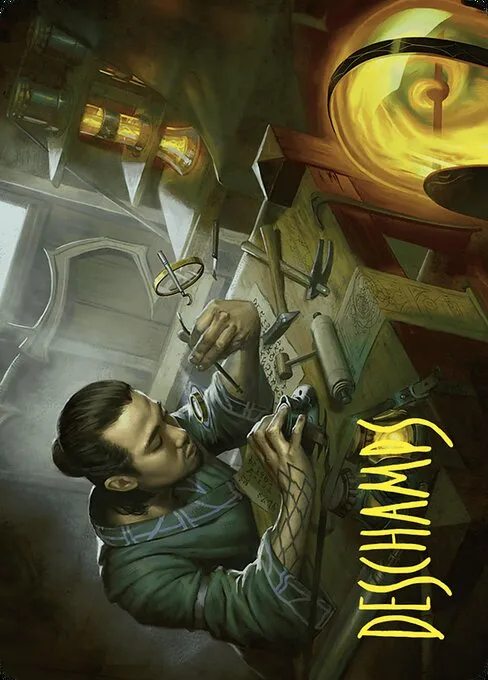 Renowned Weaponsmith // Renowned Weaponsmith · Commander Masters Art Series 10/81