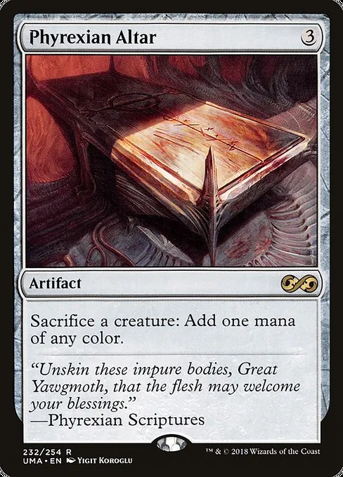 Phyrexian Altar · Ultimate Masters 232/254