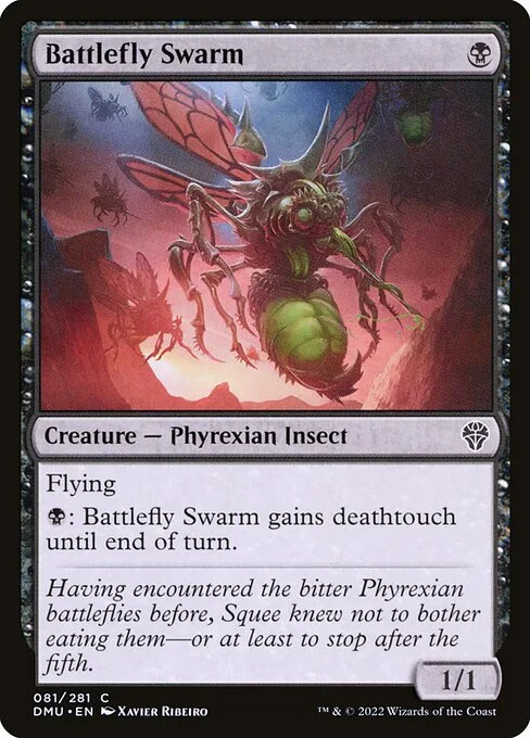 Battlefly Swarm · Dominaria United 81/453