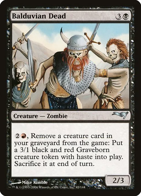 Balduvian Dead · Coldsnap Theme Decks 43/62