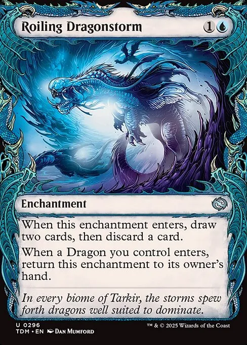 Roiling Dragonstorm · Tarkir: Dragonstorm 296/427