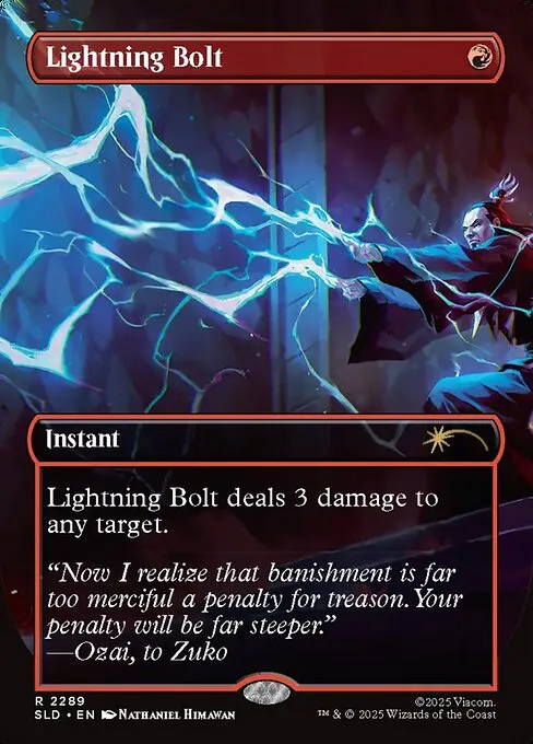 Lightning Bolt · Secret Lair Drop 2289/2547