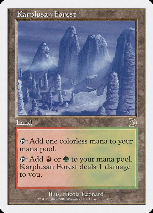 Karplusan Forest · Deckmasters 39/58