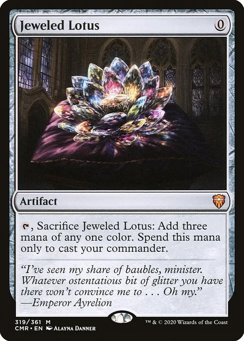 Jeweled Lotus · Commander Legends 319/718