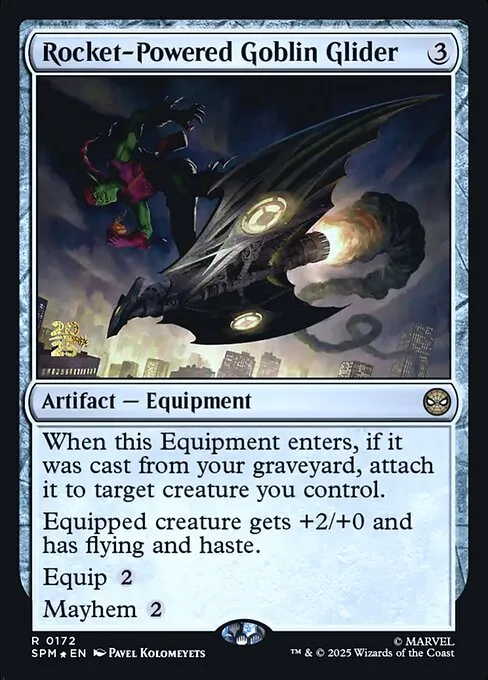 Rocket-Powered Goblin Glider · Marvel's Spider-Man Promos 172s/68