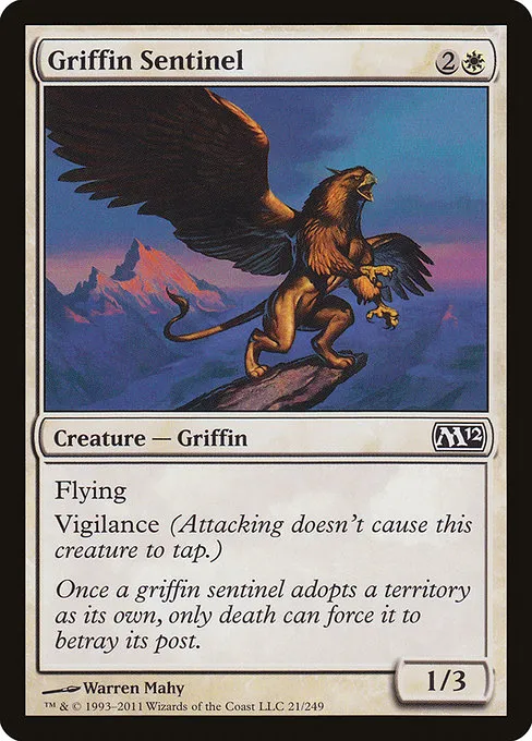Griffin Sentinel · Magic 2012 21/249