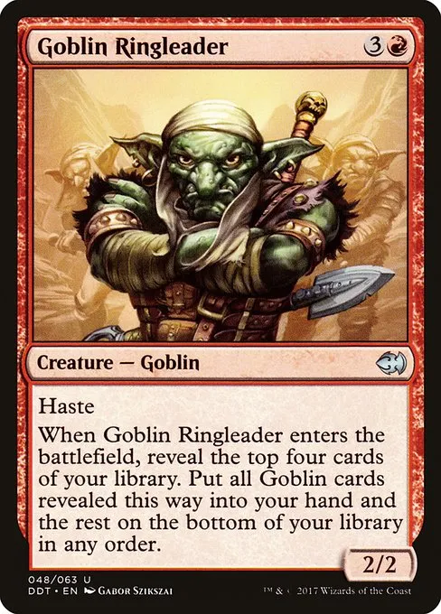 Goblin Ringleader · Duel Decks: Merfolk vs. Goblins 48/63