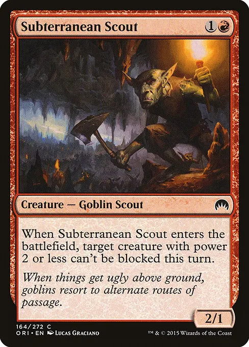 Subterranean Scout · Magic Origins 164/288