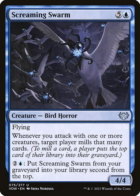 Screaming Swarm · Innistrad: Crimson Vow 75/423
