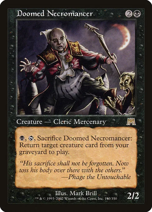 Doomed Necromancer · Onslaught 140/351