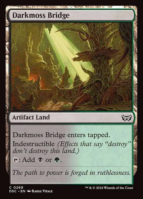 Darkmoss Bridge · Duskmourn: House of Horror Commander 269/373