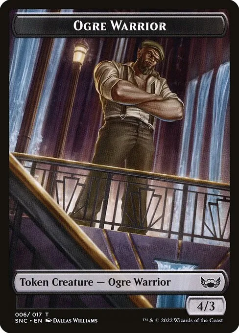 Ogre Warrior · Streets of New Capenna Tokens 6/19