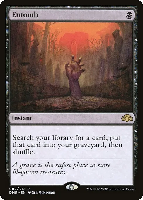 Entomb · Dominaria Remastered 82/457