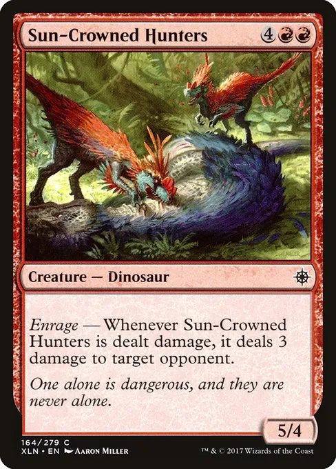 Sun-Crowned Hunters · Ixalan 164/289