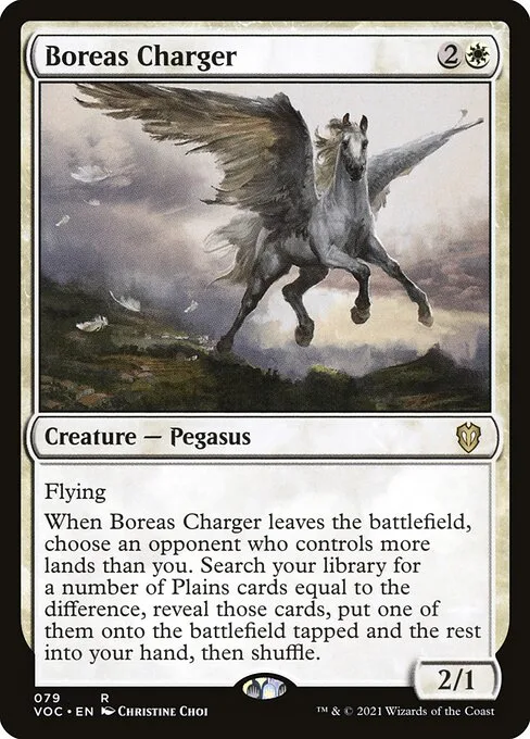 Boreas Charger · Crimson Vow Commander 79/188