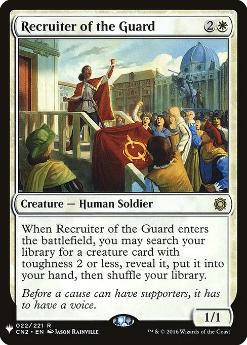 Recruiter of the Guard · The List CN2-22/5050