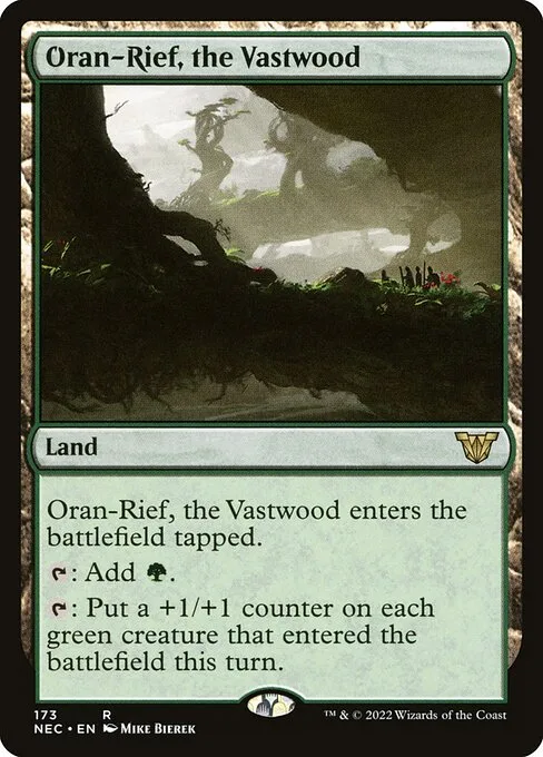 Oran-Rief, the Vastwood · Neon Dynasty Commander 173/179
