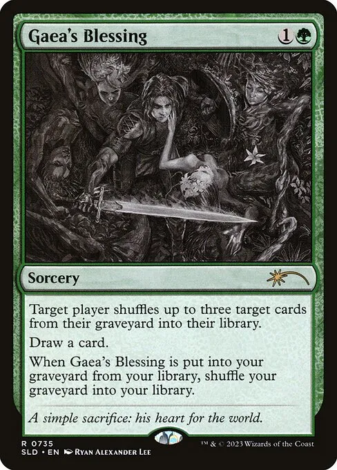 Gaea's Blessing · Secret Lair Drop 735/2547