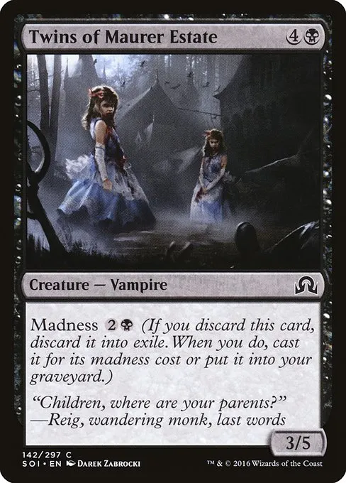 Twins of Maurer Estate · Shadows over Innistrad 142/302