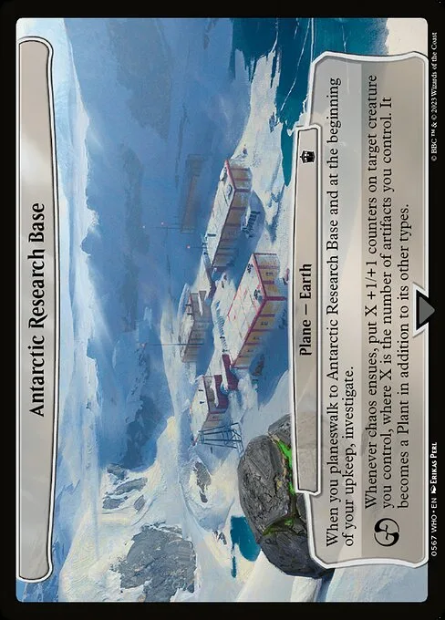 Antarctic Research Base · Doctor Who 567/1178