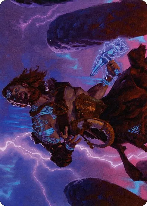 Toralf, God of Fury // Toralf, God of Fury · Kaldheim Art Series 39/81