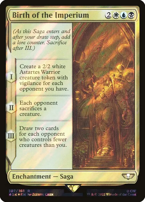 Birth of the Imperium · Warhammer 40,000 Commander 107★/617