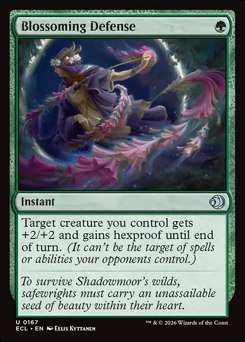Blossoming Defense · Lorwyn Eclipsed 167/408