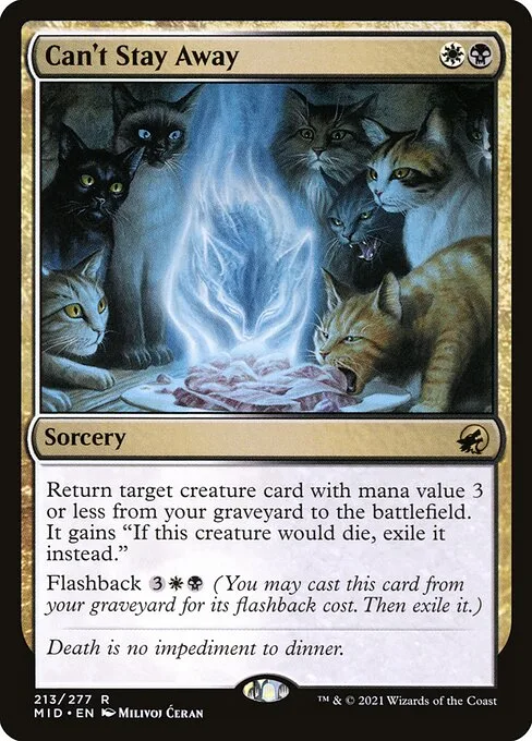 Can't Stay Away · Innistrad: Midnight Hunt 213/399