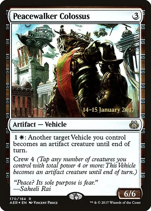 Peacewalker Colossus · Aether Revolt Promos 170s/65