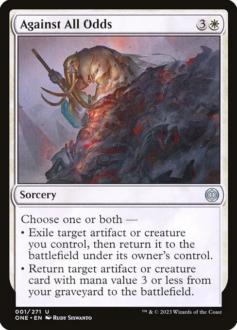 Against All Odds · Phyrexia: All Will Be One 1/479