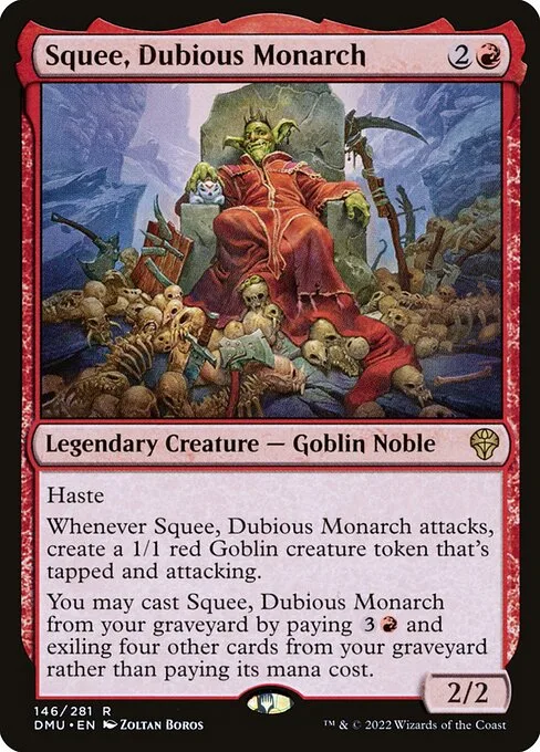 Squee, Dubious Monarch · Dominaria United 146/453