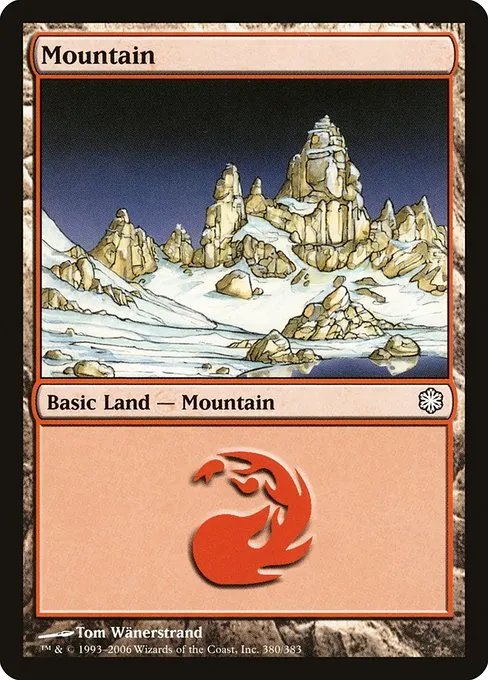 Mountain · Coldsnap Theme Decks 380/62