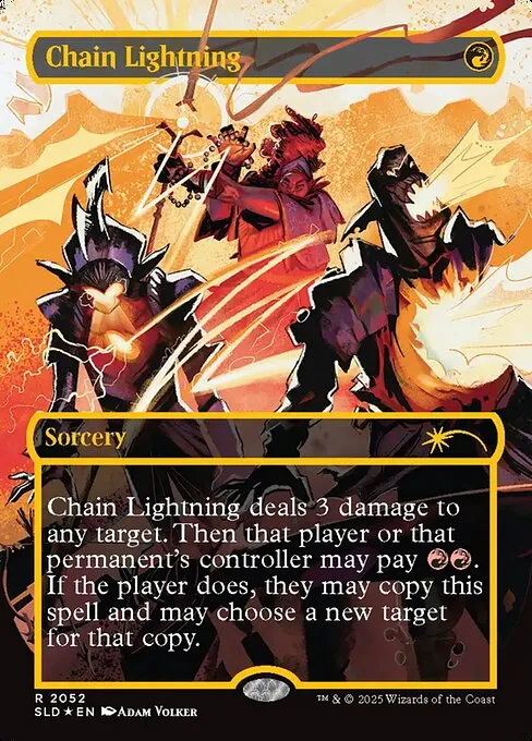 Chain Lightning · Secret Lair Drop 2052/2547